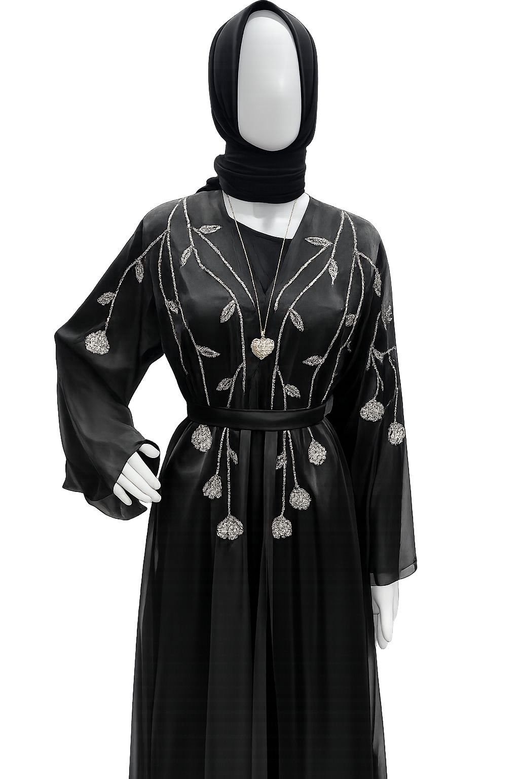 organza black